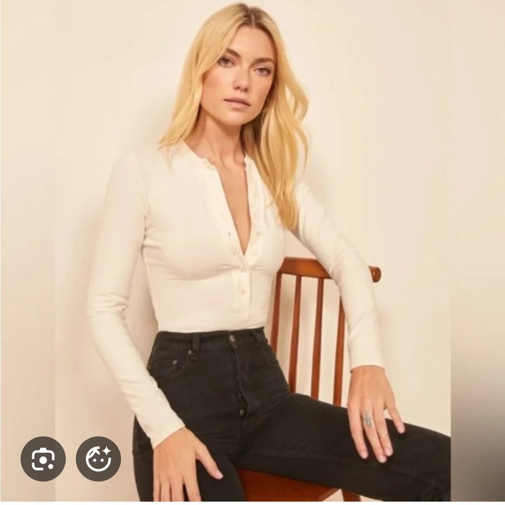 Reformation Nisa Bodysuit NWOT